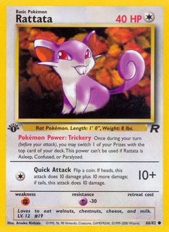 Rattata (66/82) [Team Rocket 1st Edition]-1