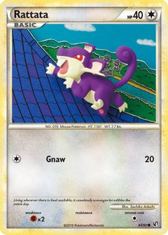 Rattata (64/90) [HeartGold & SoulSilver: Undaunted]-1