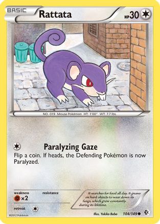 Rattata (104/149) [Black & White: Boundaries Crossed]-1