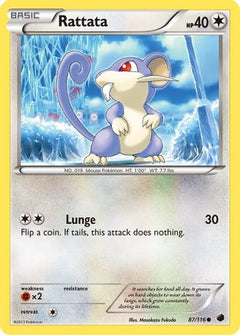 Rattata (87/116) [Black & White: Plasma Freeze]-1