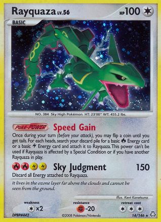 Rayquaza (14/146) [Diamond & Pearl: Legends Awakened]-1