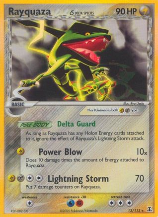 Rayquaza (13/113) (Delta Species) [EX: Delta Species]-1