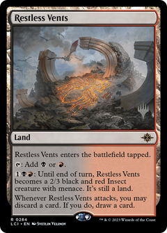 Restless Vents (Promo Pack) [The Lost Caverns of Ixalan Promos]-1