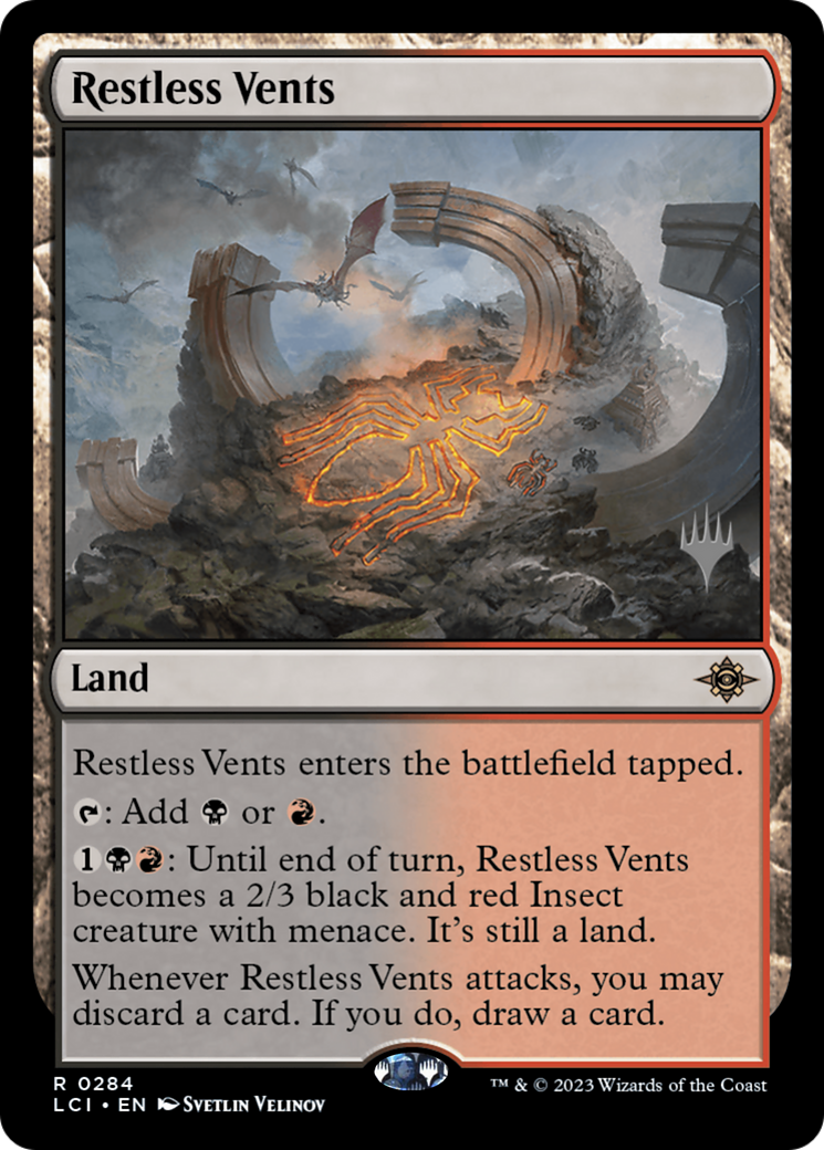 Restless Vents (Promo Pack) [The Lost Caverns of Ixalan Promos]-1