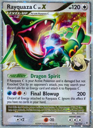 Rayquaza C LV.X (146/147) [Platinum: Supreme Victors]-1