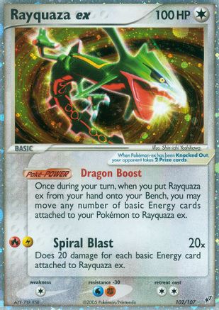 Rayquaza ex (102/107) [EX: Deoxys]-1
