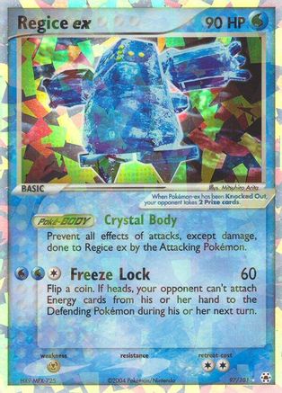 Regice ex (97/101) [EX: Hidden Legends]-1