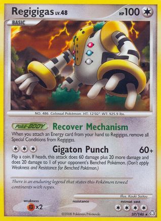 Regigigas (37/146) [Diamond & Pearl: Legends Awakened]-1