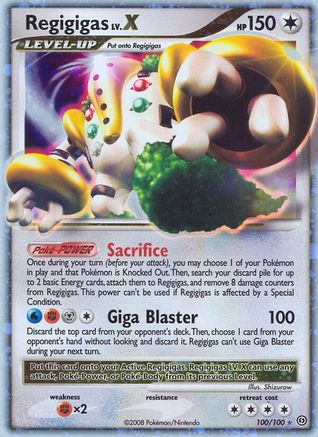 Regigigas LV.X (100/100) [Diamond & Pearl: Stormfront]-1