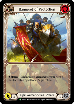 Banneret of Protection [FAB163] (Promo)  Rainbow Foil-1
