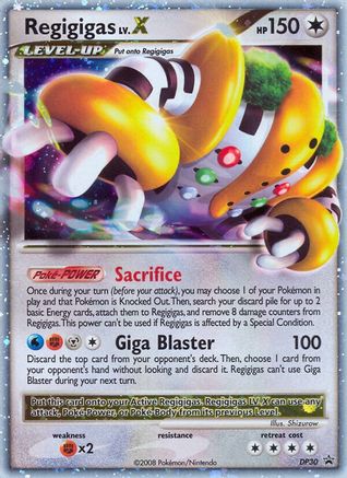 Regigigas LV.X (DP30) [Diamond & Pearl: Black Star Promos]-1