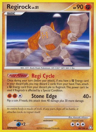 Regirock (38/146) [Diamond & Pearl: Legends Awakened]-1