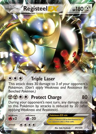 Registeel EX (81/124) [Black & White: Dragons Exalted]-1