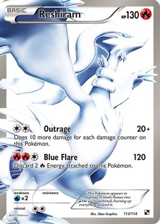 Reshiram (113/114) [Black & White: Base Set]-1