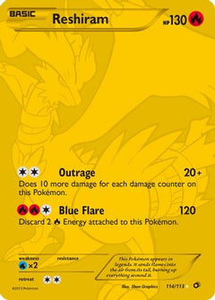Reshiram (114/113) [Black & White: Legendary Treasures]-1