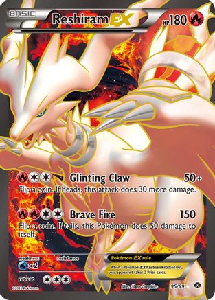 Reshiram EX (95/99) [Black & White: Next Destinies]-1