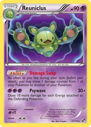 Reuniclus (57/114) [Black & White: Base Set]-1