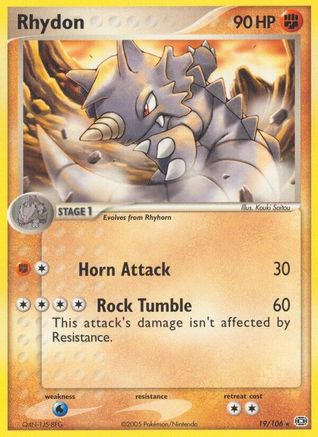 Rhydon (19/106) [EX: Emerald]-1