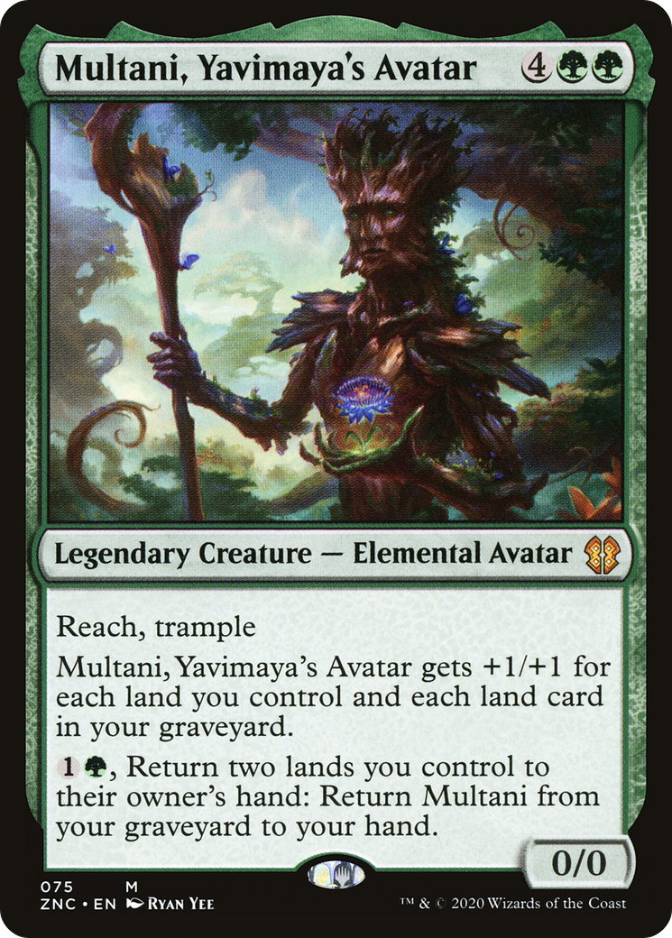 Multani, Yavimaya's Avatar [Zendikar Rising Commander]-1