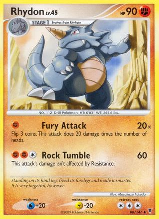 Rhydon (80/147) [Platinum: Supreme Victors]-1