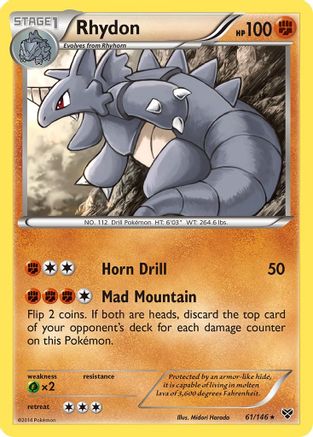 Rhydon (61/146) [XY: Base Set]-1