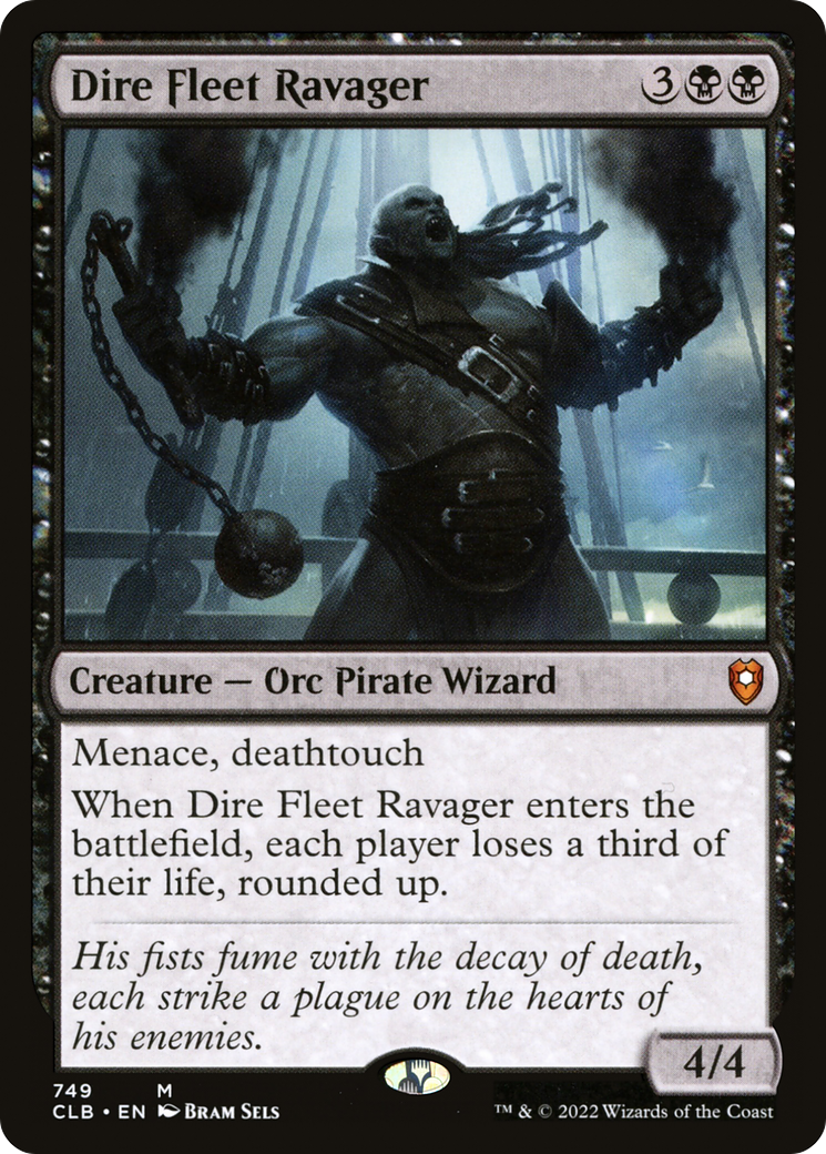 Dire Fleet Ravager [Commander Legends: Battle for Baldur's Gate]-1