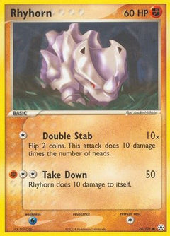 Rhyhorn (70/101) [EX: Hidden Legends]-1