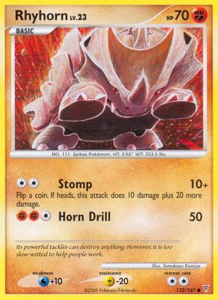 Rhyhorn (122/147) [Platinum: Supreme Victors]-1
