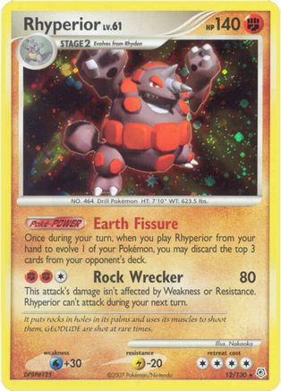 Rhyperior (12/130) [Diamond & Pearl: Base Set]-1