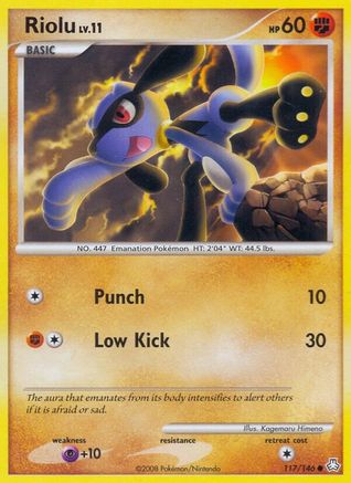 Riolu (117/146) [Diamond & Pearl: Legends Awakened]-1