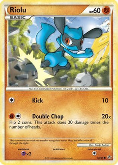 Riolu (60/95) [HeartGold & SoulSilver: Unleashed]-1