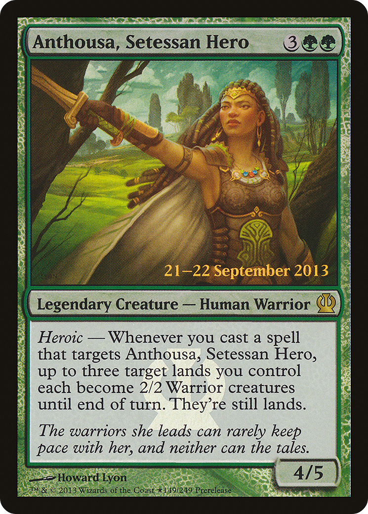 Anthousa, Setessan Hero [Theros Prerelease Promos]-1