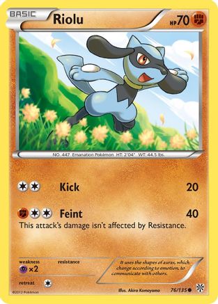 Riolu (76/135) [Black & White: Plasma Storm]-1