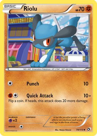 Riolu (79/113) [Black & White: Legendary Treasures]-1
