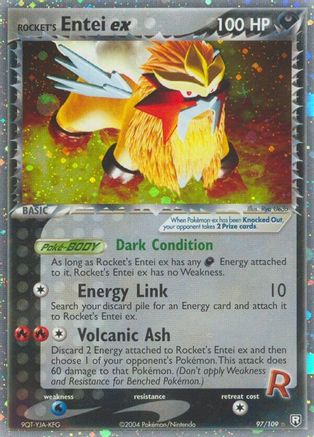 Rocket's Entei ex (97/109) [EX: Team Rocket Returns]-1