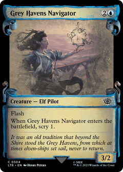 Grey Havens Navigator [The Lord of the Rings: Tales of Middle-Earth Showcase Scrolls]-1