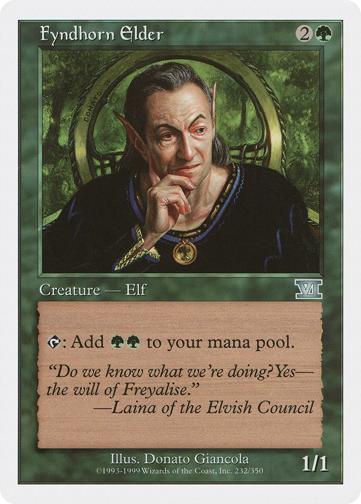 Fyndhorn Elder [Classic Sixth Edition]-1