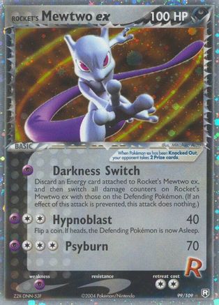 Rocket's Mewtwo ex (99/109) [EX: Team Rocket Returns]-1