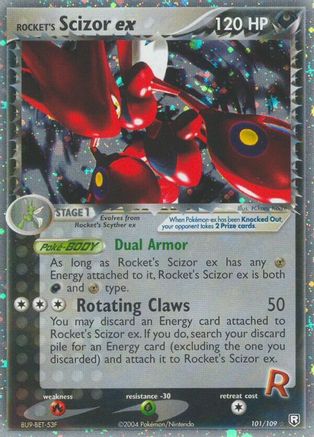 Rocket's Scizor ex (101/109) [EX: Team Rocket Returns]-1