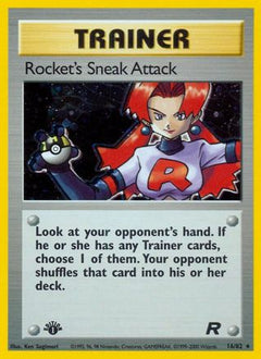 Rocket's Sneak Attack (16) 016  - Unlimited Holofoil Team Rocket - Holo Rare-1