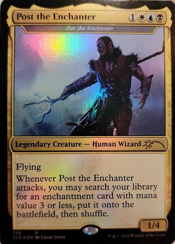 Zur the Enchanter - Post the Enchanter [Secret Lair Drop Promos]-1