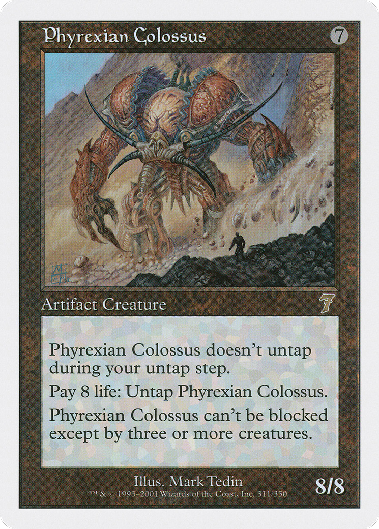 Phyrexian Colossus [Seventh Edition]-1