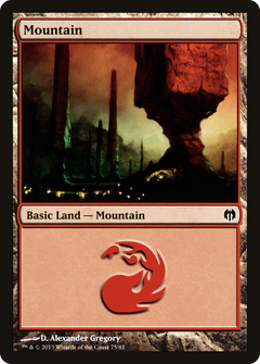 Mountain (75) [Duel Decks: Heroes vs. Monsters]-1