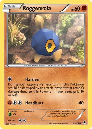 Roggenrola (49/98) [Black & White: Emerging Powers]-1