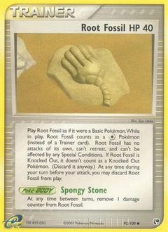 Root Fossil (92/100) [EX: Sandstorm]-1
