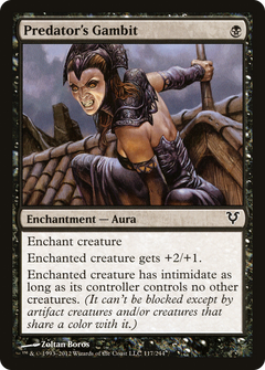 Predator's Gambit [Avacyn Restored]-1