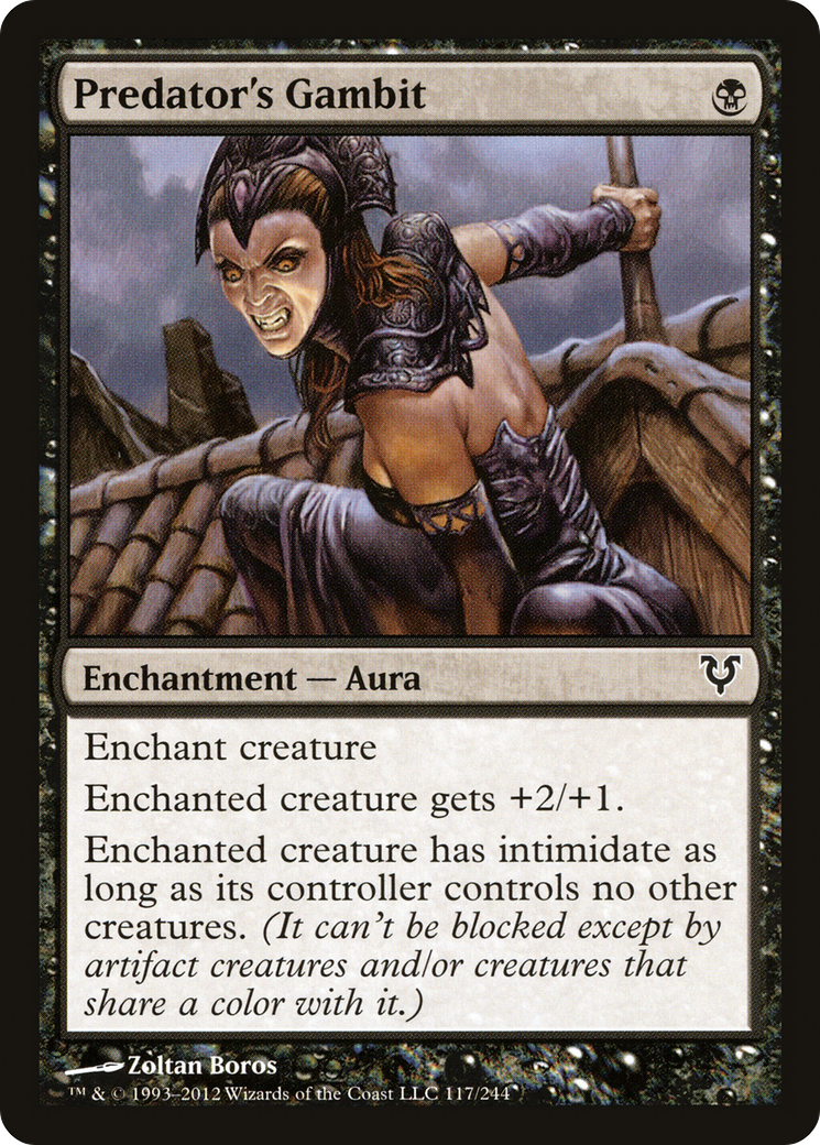 Predator's Gambit [Avacyn Restored]-1