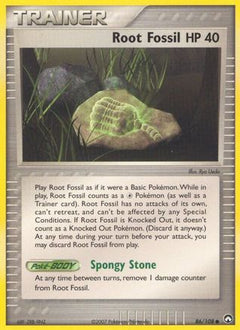 Root Fossil (86/108) [EX: Power Keepers]-1