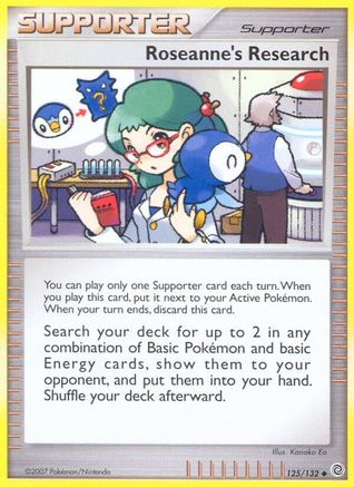 Roseanne's Research (125/132) [Diamond & Pearl: Secret Wonders]-1