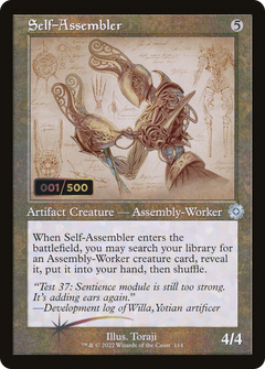 Self-Assembler (Retro Schematic) (Serialized) [The Brothers' War Retro Artifacts]-1